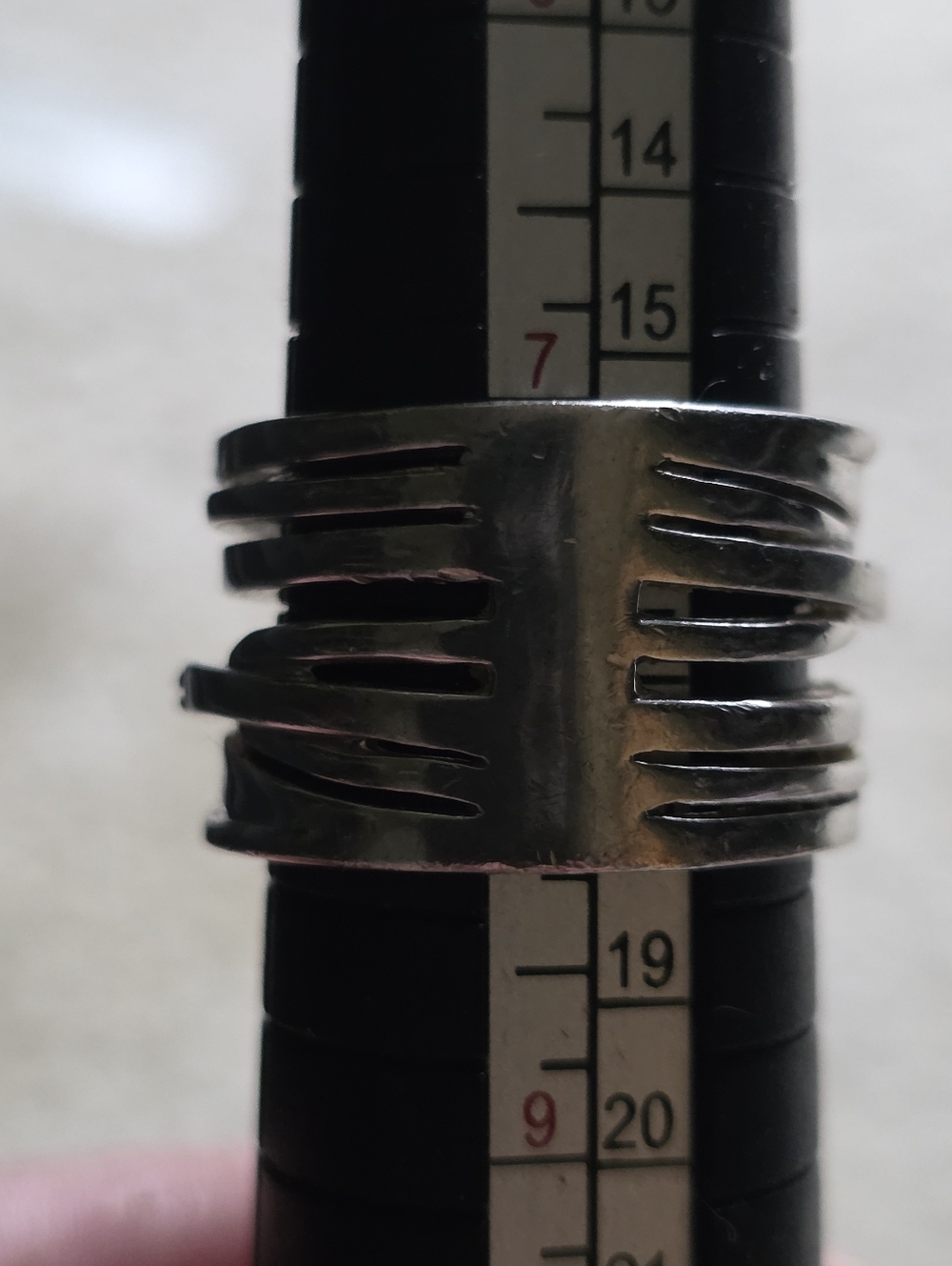 Crislu Entwined Platinum Plated & Silver Multi-Row CZ Wrap Ring - Picture 14 of 16